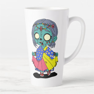 Cute Kenyan Zombie Latte Mug