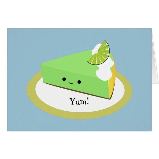Cute Key Lime Pie (Front Horizontal)