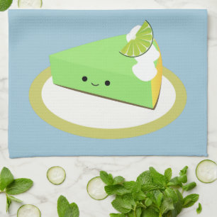 Cute Key Lime Pie Tea Towel