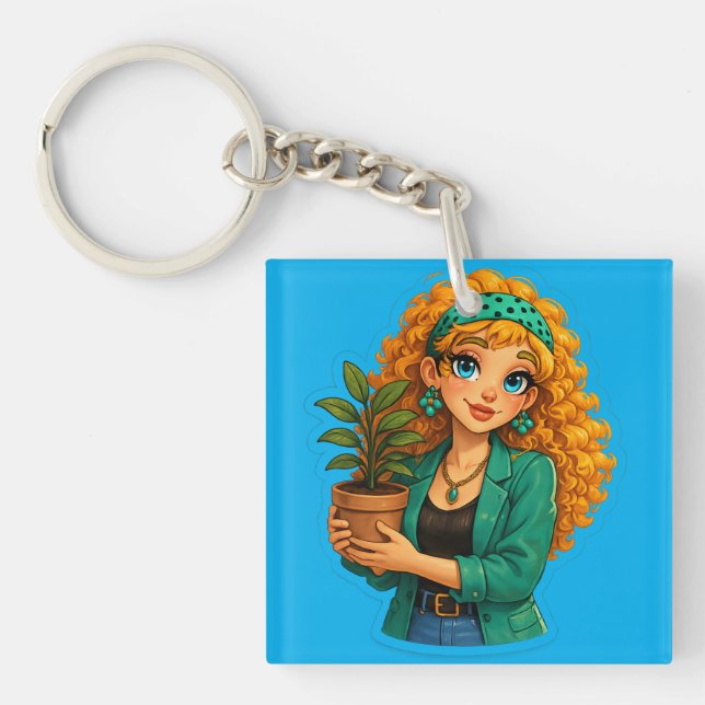 Cute Keychain – Adorable Everyday Accessory (Front)