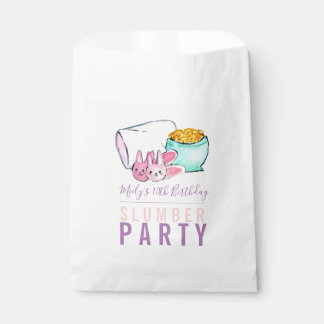 Cute kid sleepover slumber party favour bag