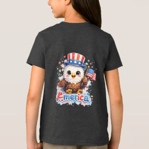 Cute Kids 4th of July Shirt Little Firecracker USA