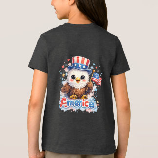 Cute Kids 4th of July Shirt Little Firecracker USA