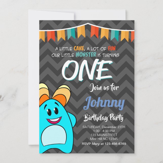 Cute Kids birthday card (Front)