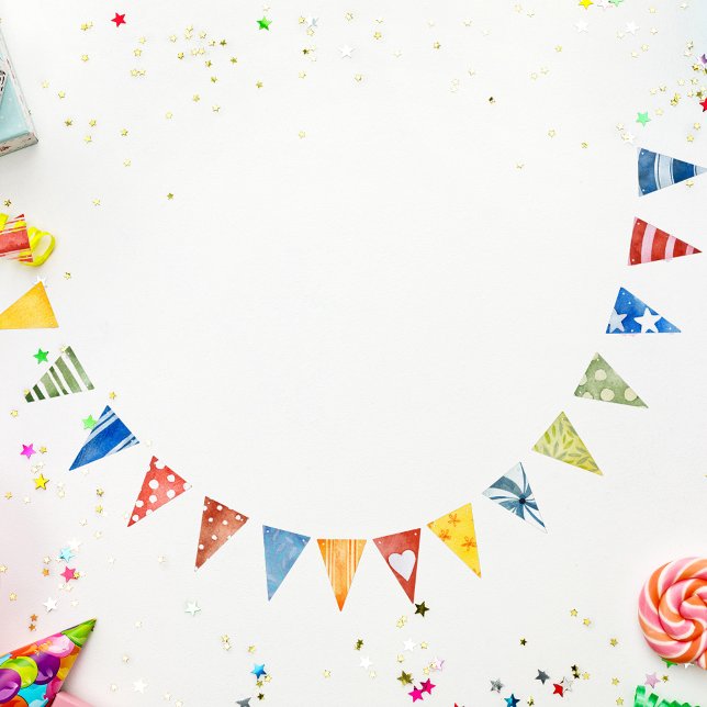 Cute Kids Birthday Party Decor Bunting (Creator Uploaded)