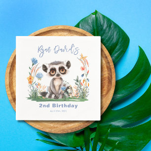 Cute Kids Birthday Party Napkins