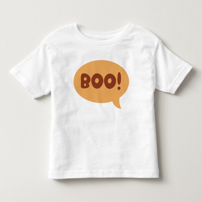 Cute Kids Boo! Halloween  Toddler T-Shirt (Front)