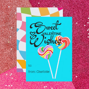 Cute Kids Childrens School Valentine Card