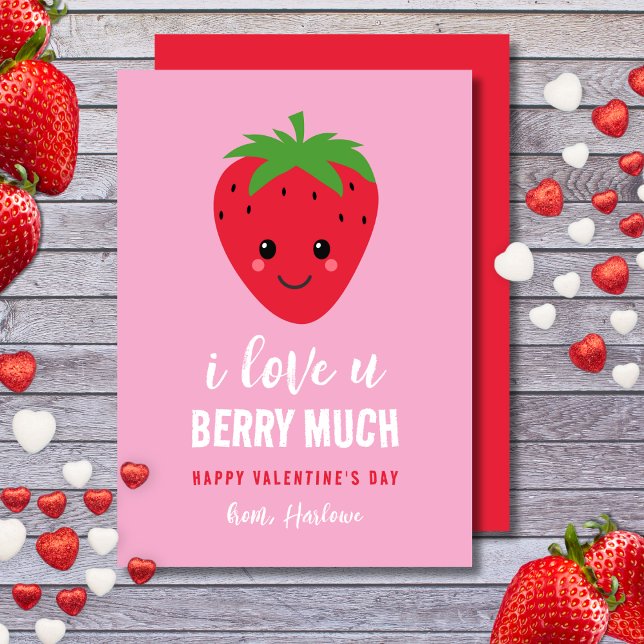 Cute Kids Classroom Happy Valentine's Day Holiday Card (Creator Uploaded)