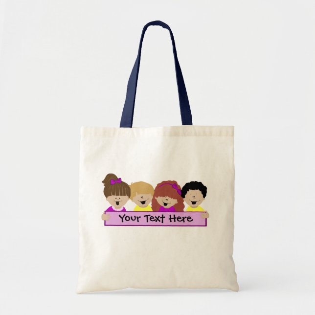 Cute Kids Daycare Bag (Front)