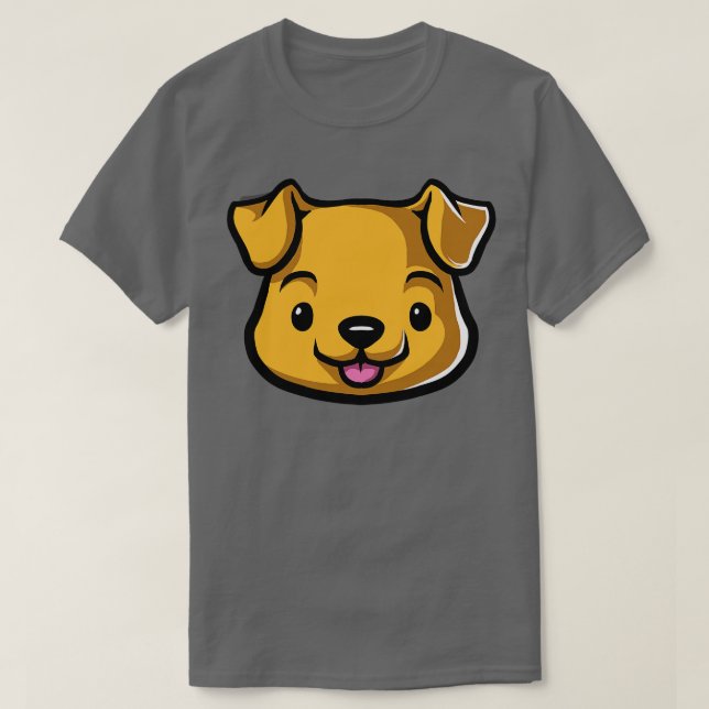 Cute Kids Dog T-Shirt (Design Front)