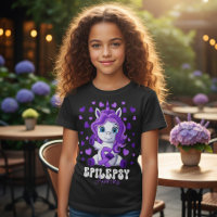 Cute Kids Epilepsy Awareness Unicorn
