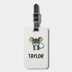 Cute Kids Fun Personalised Colourful Bag Backpack Luggage Tag