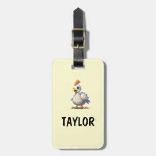 Cute Kids Fun Personalised Colourful Bag Backpack Luggage Tag