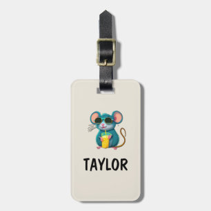 Cute Kids Fun Personalised Colourful Bag Backpack Luggage Tag