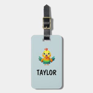Cute Kids Fun Personalised Colourful Bag Backpack Luggage Tag