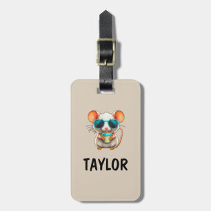 Cute Kids Fun Personalised Colourful Bag Backpack Luggage Tag