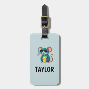 Cute Kids Fun Personalised Colourful Bag Backpack Luggage Tag