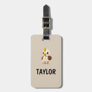 Cute Kids Fun Personalised Colourful Bag Backpack Luggage Tag