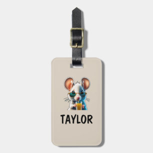 Cute Kids Fun Personalised Colourful Bag Backpack Luggage Tag