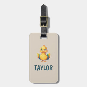 Cute Kids Fun Personalised Colourful Bag Backpack Luggage Tag