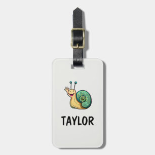 Cute Kids Fun Personalised Colourful Bag Backpack Luggage Tag