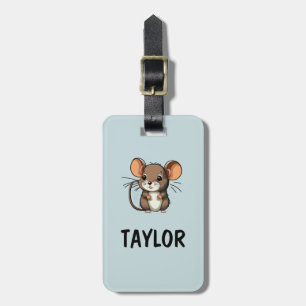 Cute Kids Fun Personalised Colourful Bag Backpack Luggage Tag