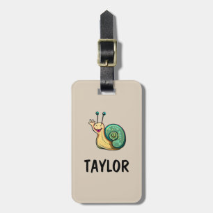 Cute Kids Fun Personalised Colourful Bag Backpack Luggage Tag