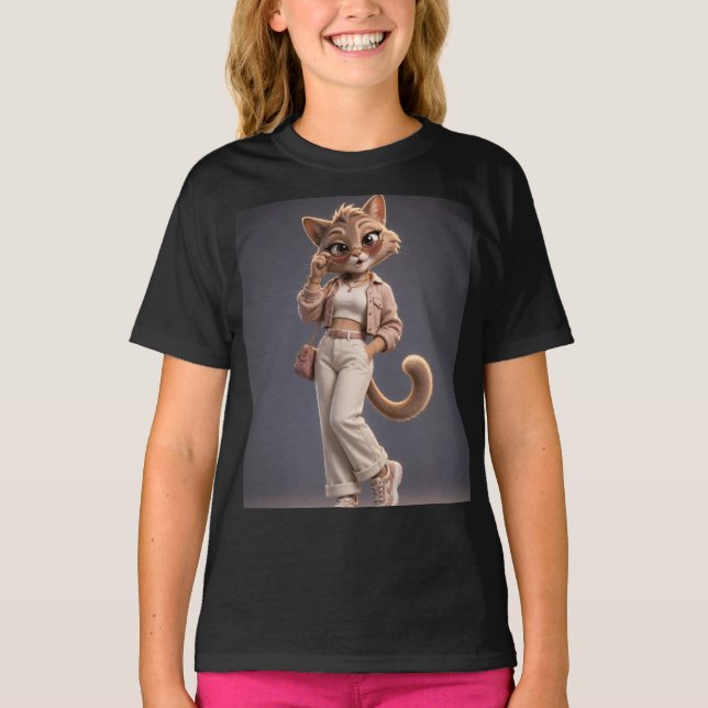 Cute Kids Graphic T-Shirt | Soft & Fun Everyday Te (Front)
