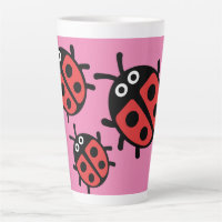 Cute Kids ladybird Family Mug