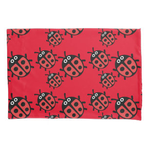 Cute Kids ladybird Family Pillowcase