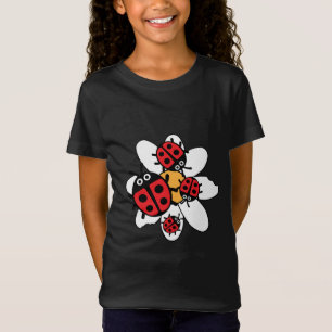 Cute Kids ladybird Family T-Shirt