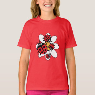 Cute Kids ladybird Family   T-Shirt