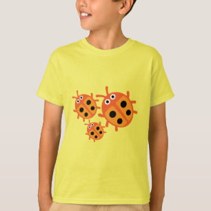 Cute Kids ladybird Family T-Shirt