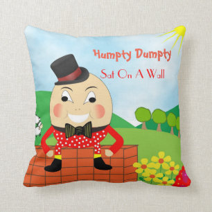 Cute Kids Nursery Rhyme Humpty Dumpty Cushion