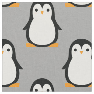 Cute Kids Penguin Cartoon Baby Nursery Fabric