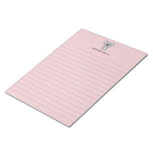 Cute Kids Personalised Koala Notepad