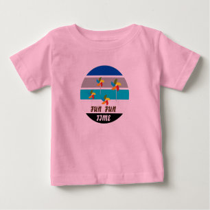 Cute Kids Pink Baby T-Shirt