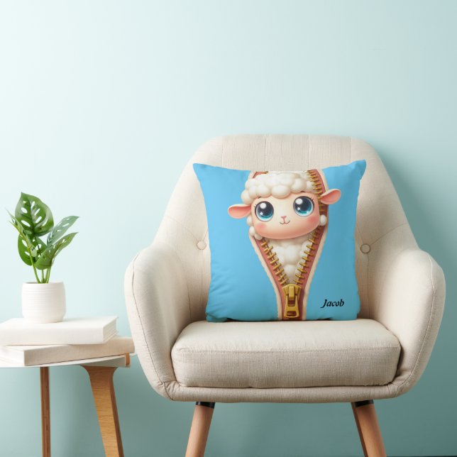 Cute Kids Sheep animal  Cushion (Chair)