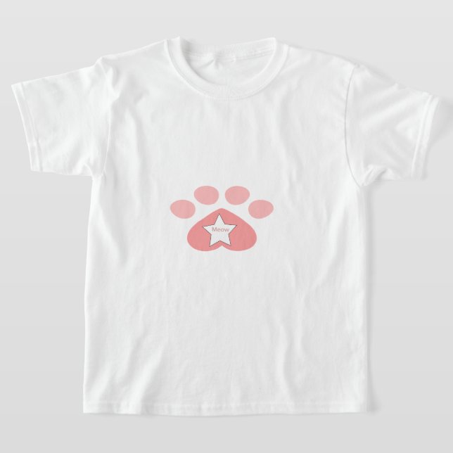 cute kids t shirt (Laydown)