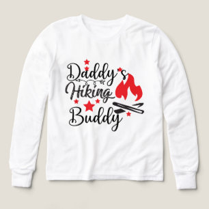 Cute kids unisex Dad's hiking buddy