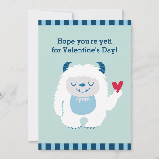 Cute Kids Valentine Holiday Card (Front)