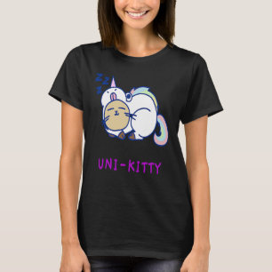 Cute Kids Young Adults Unikitty Unicorn Kitten T-Shirt