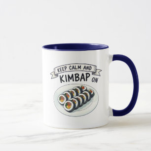 Cute Kimbap Korean Food Funny Saying Mug