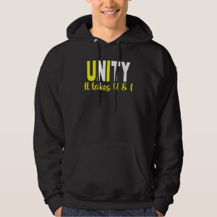 Cute Kind Orange Kindness Day Anti Bullying & Unit Hoodie