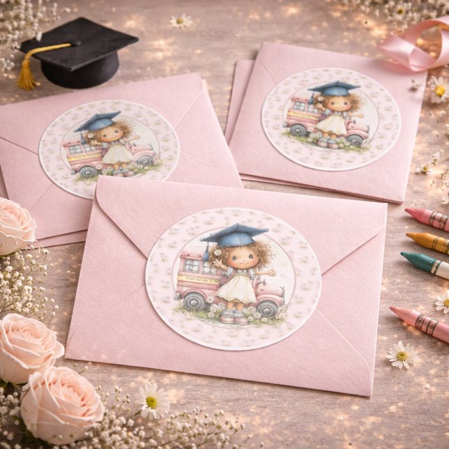 Cute Kindergarten Graduate Sticker  (Creator Uploaded)