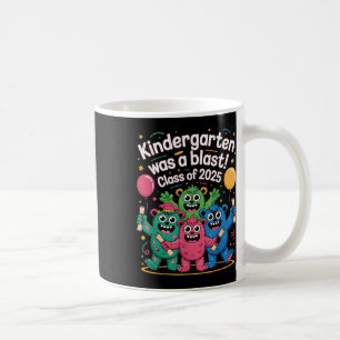 Cute Kindergarten Graduation Cl Of 2025 Grad Coffee Mug