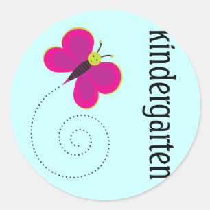 Cute Kindergarten Teacher Sticker