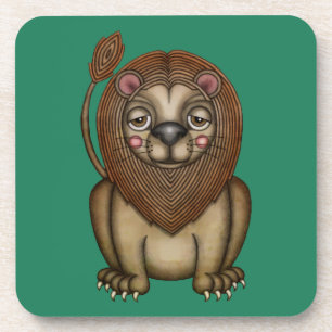 Cute King of the Beasts Lion Coaster