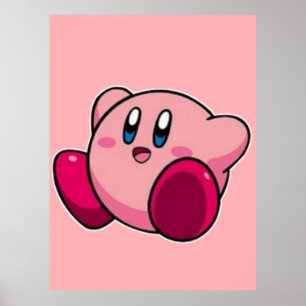 Cute Kirby sticker multi Poster